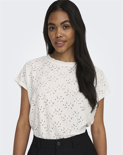 Only - ONLSmilla Life Top - Cloud Dancer